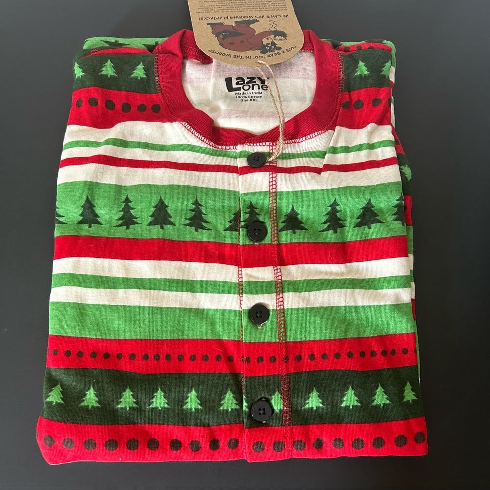 FlapJacks 2XL Christmas long johns union suit. NEW with tags